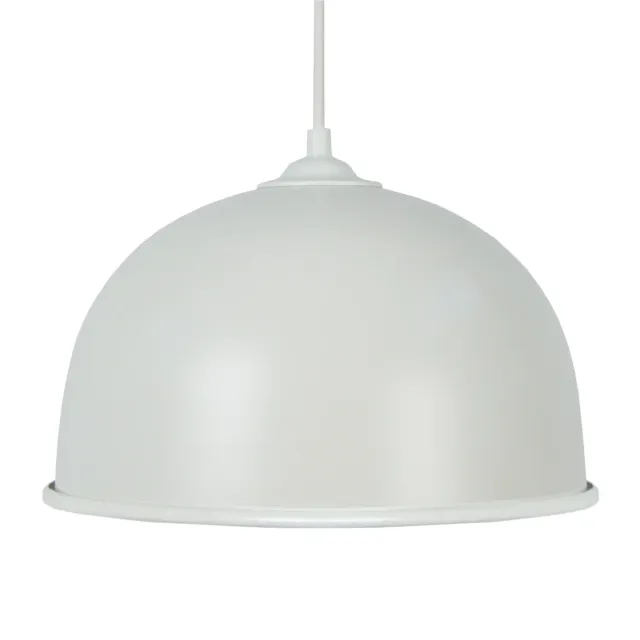 Tosel Half Ball sospensione 27 cm avorio soffitto basso