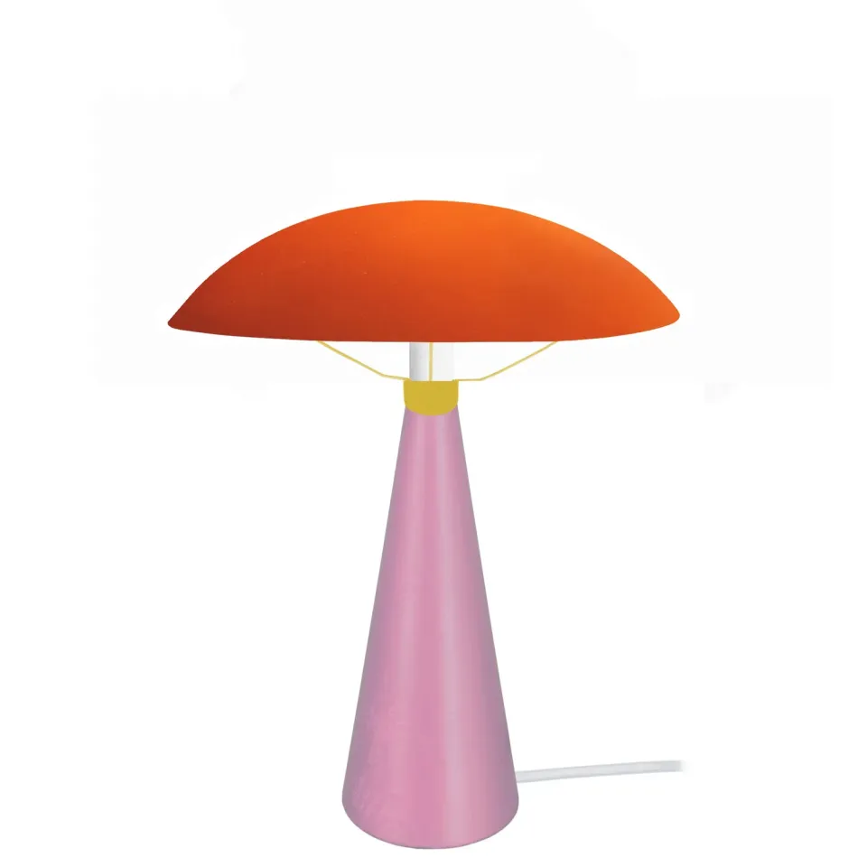 Tosel Alva lampada da tavolo beige 23x37 cm cono