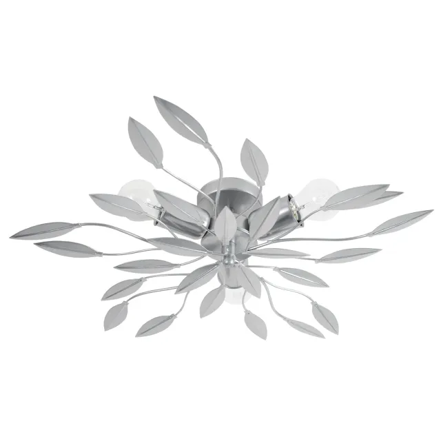 Tosel Oliva plafoniera 55 cm avorio 3xE27