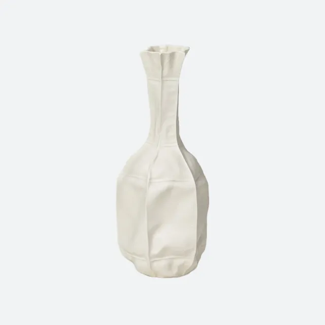 Souda Kawa Vase 12 vaso porcellana bianco