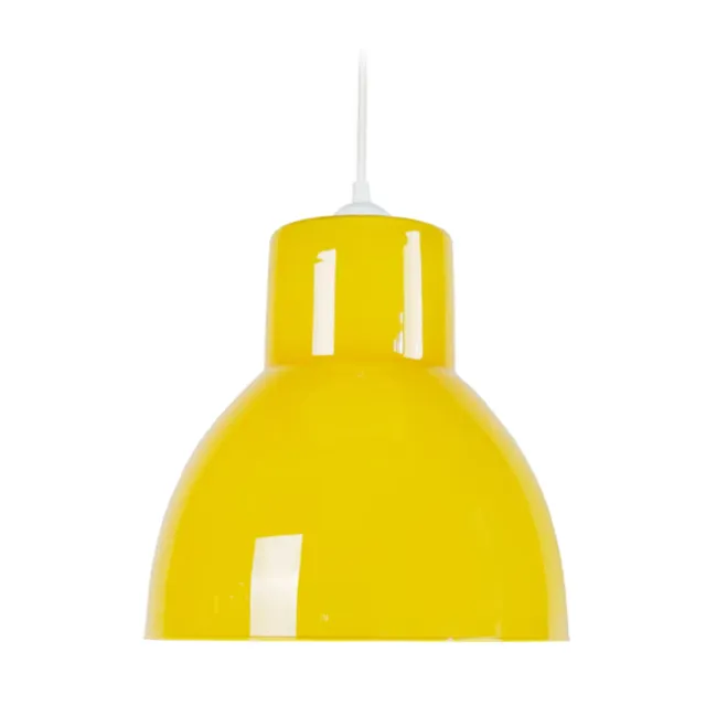 Tosel Cloche Verre B sospensione cupola vetro 25x100cm bianca