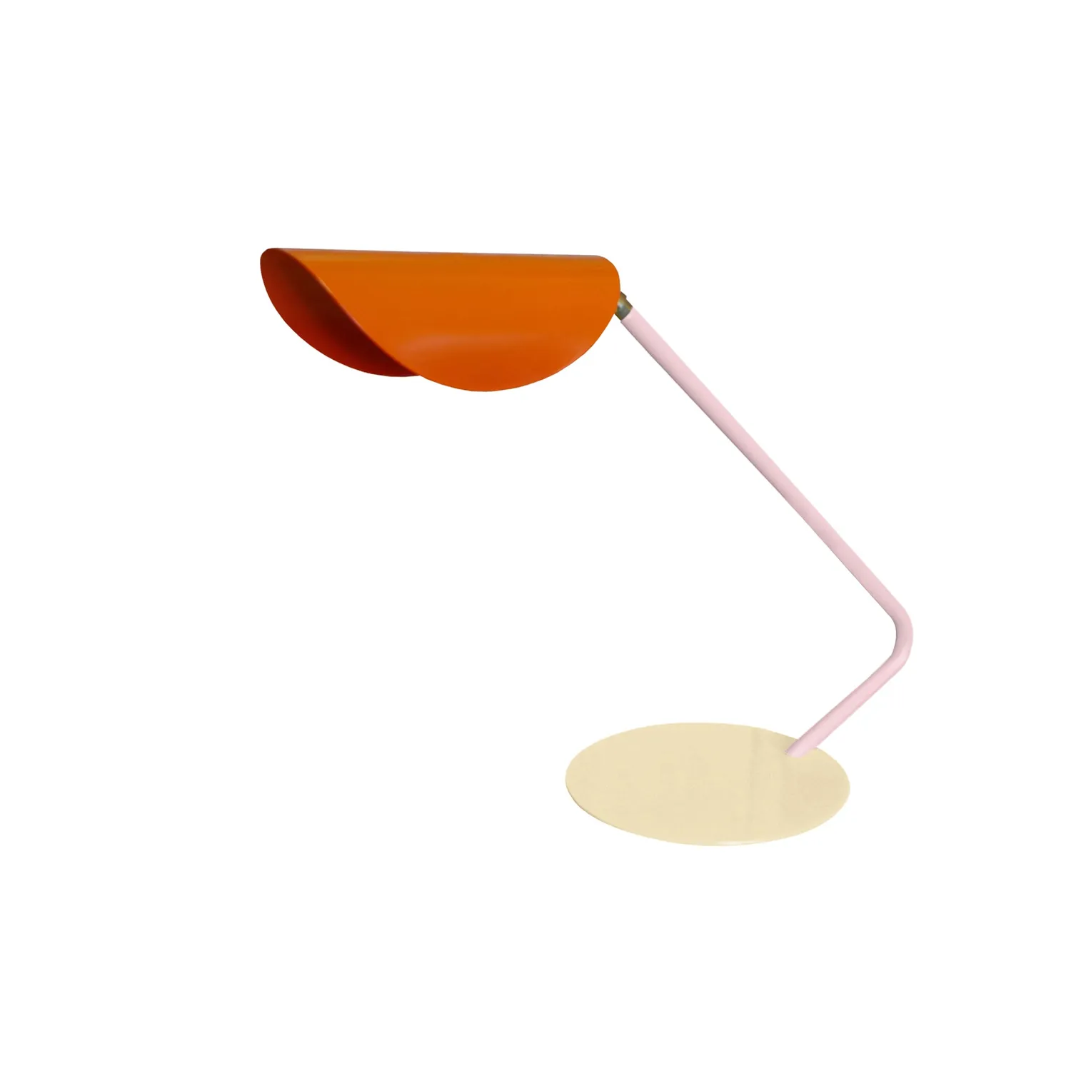 Tosel Ulla lampada da tavolo rosa E14 snodata