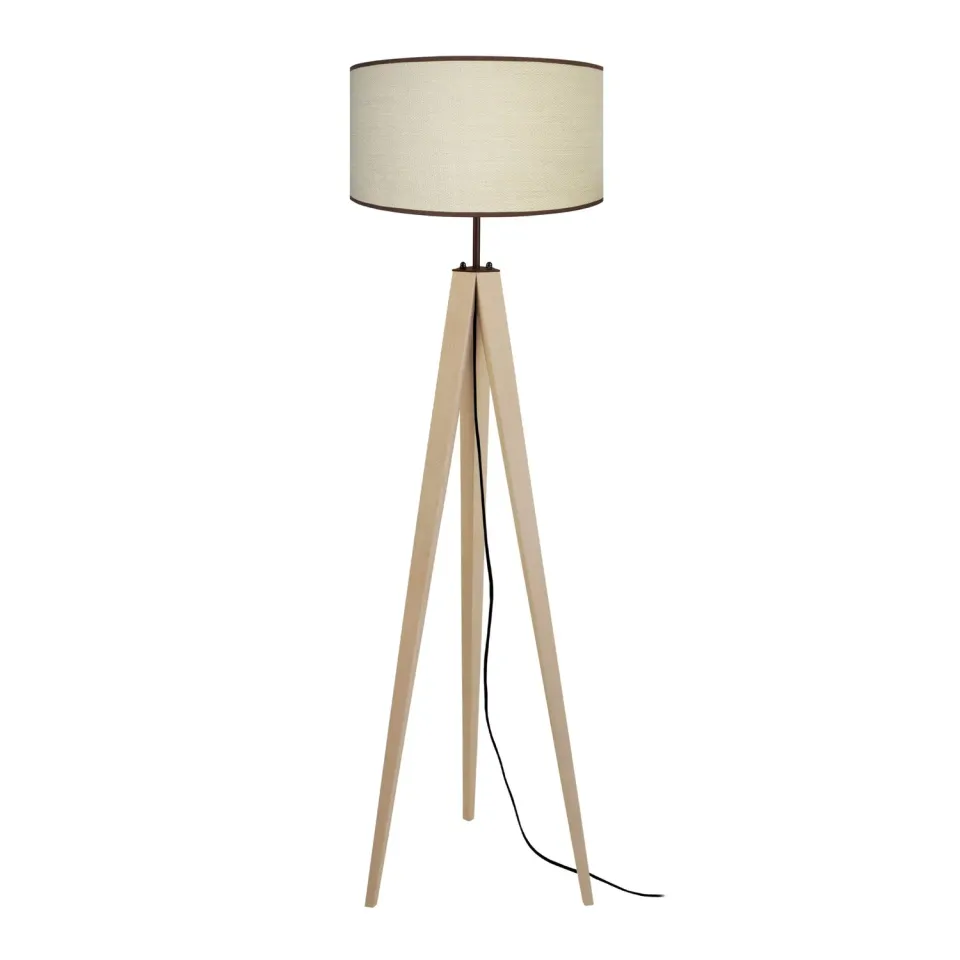 Tosel Chennai piantana legno treppiede 163 cm