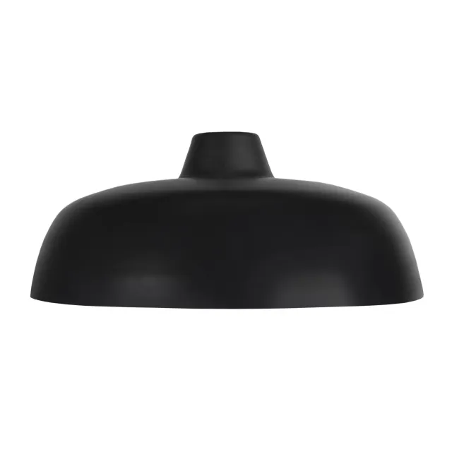 Tosel Trog paralume metallo cupola avorio 30x13,2 cm