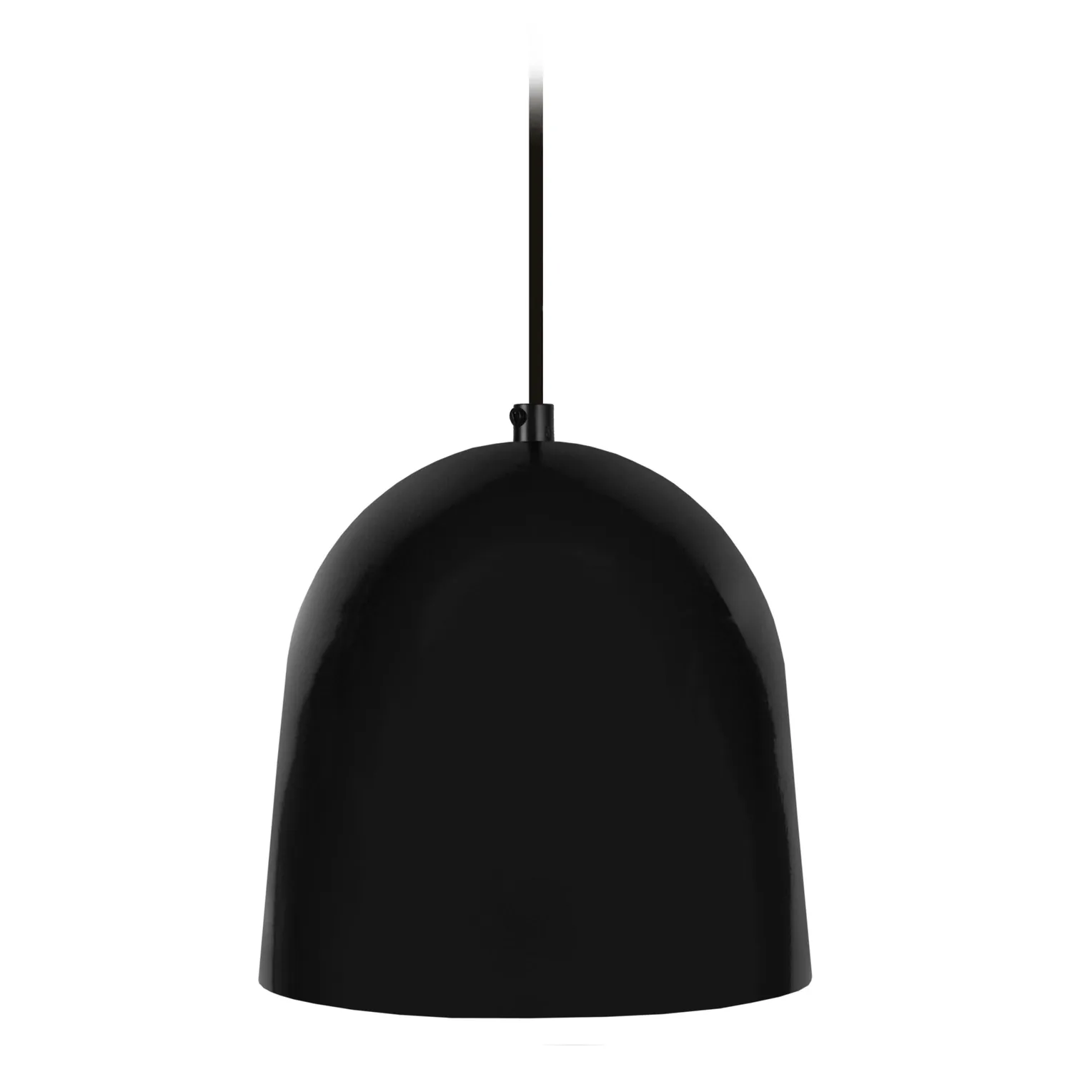 Tosel Eliot Cloche sospensione 17x100cm nera