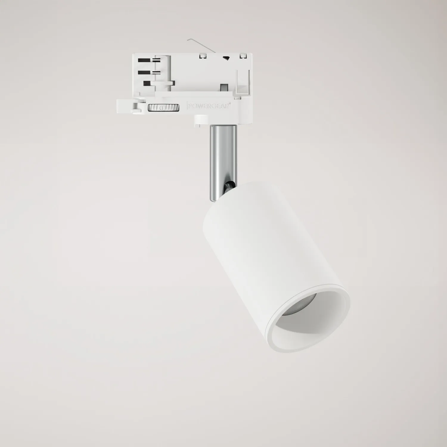 Creative Cables Bispot faretto binario bianco opaco con lampadina