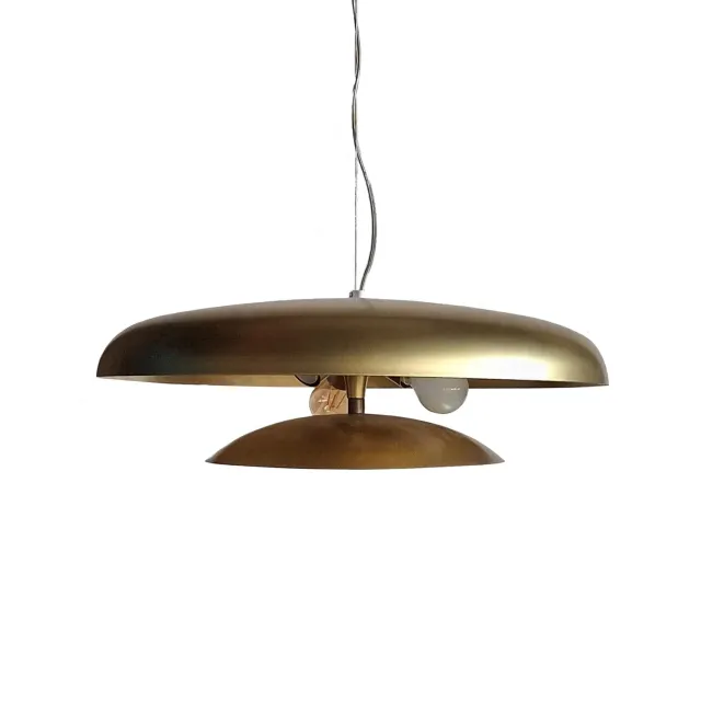 Tosel ROMA sospensione rotonda 64 cm oro metallo