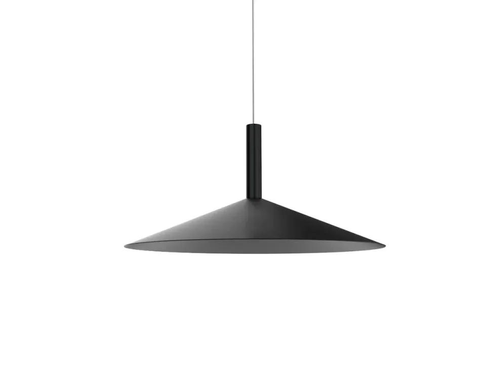 Penta Altura Sospensione LED Nero Opaco 3000K Dimmerabile