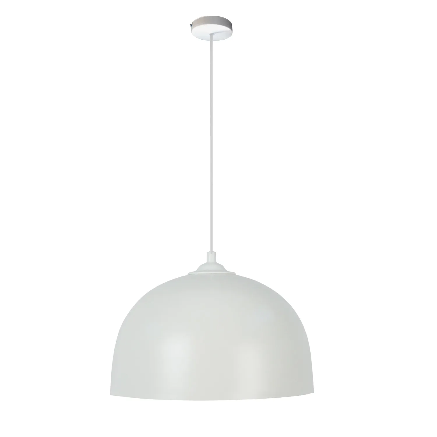 Tosel Half Ball sospensione cupola nera D24,5 cm
