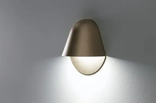 Penta Enoki applique titanio opaco LED 3000K 17 cm