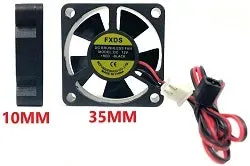 American DJ Furious Three RG ventola 12V ricambio