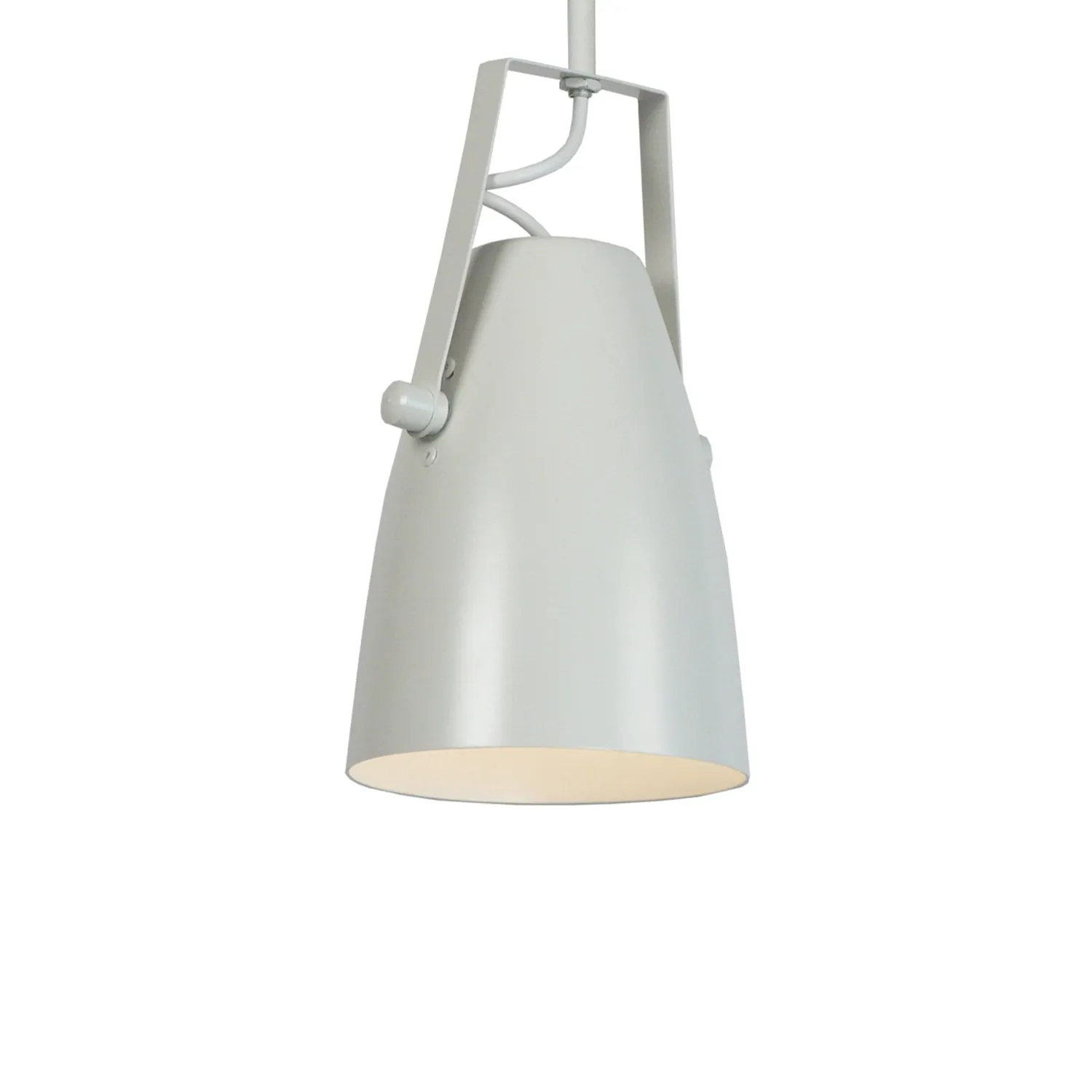 Tosel Larsen lampadario a barra 60 cm bianco avorio