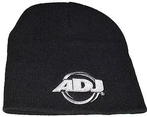 American DJ Beanie Nero Berretto Taglia Unica