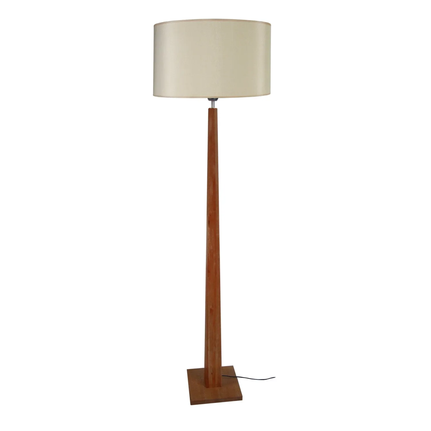 Tosel Thor piantana colonna legno naturale ecru 45x156 cm