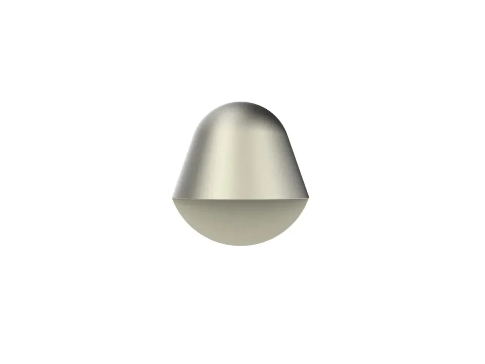 Penta Enoki applique titanio opaco LED 3000K 17 cm
