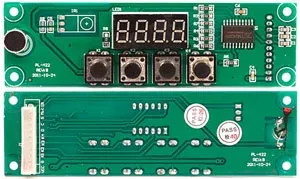 American DJ Mega Bar R PL-422 Rev B scheda display ricambio