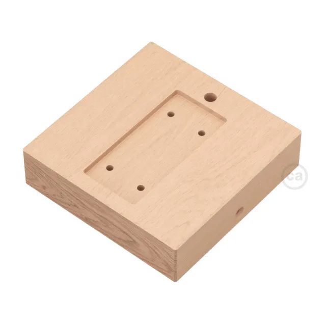 Creative Cables Archet(To) supporto quadrato legno naturale