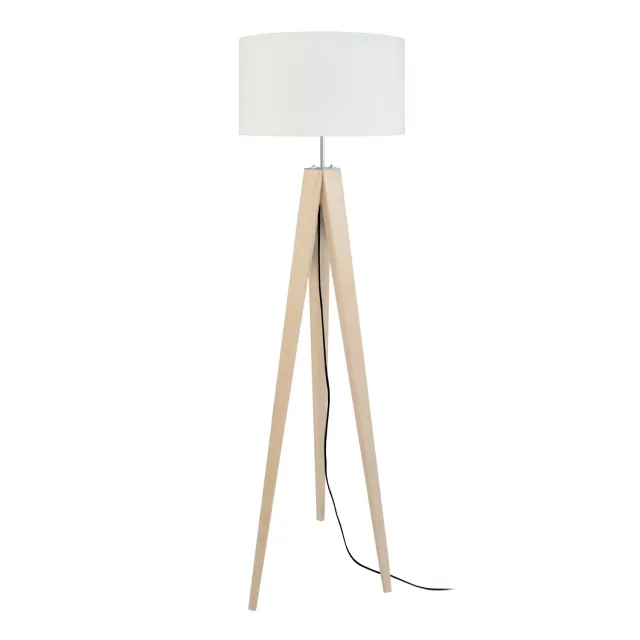Tosel Idun piantana naturale ecru 45x155 cm treppiede
