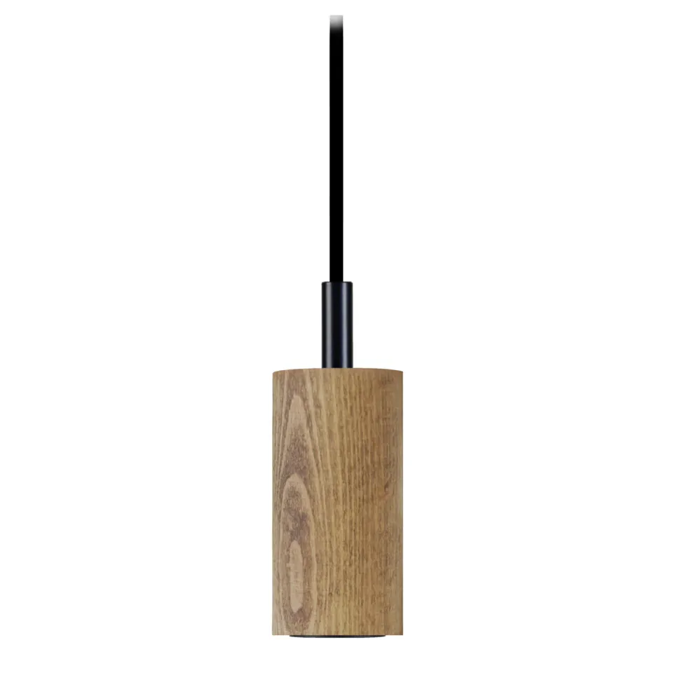 Tosel Xiu lampada a sospensione naturale 5x100 cm legno E27