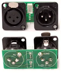 American DJ LJ512 Accu scheda XLR ricambio PCB