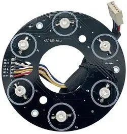 American DJ VF Volcano LED PCB scheda led originale