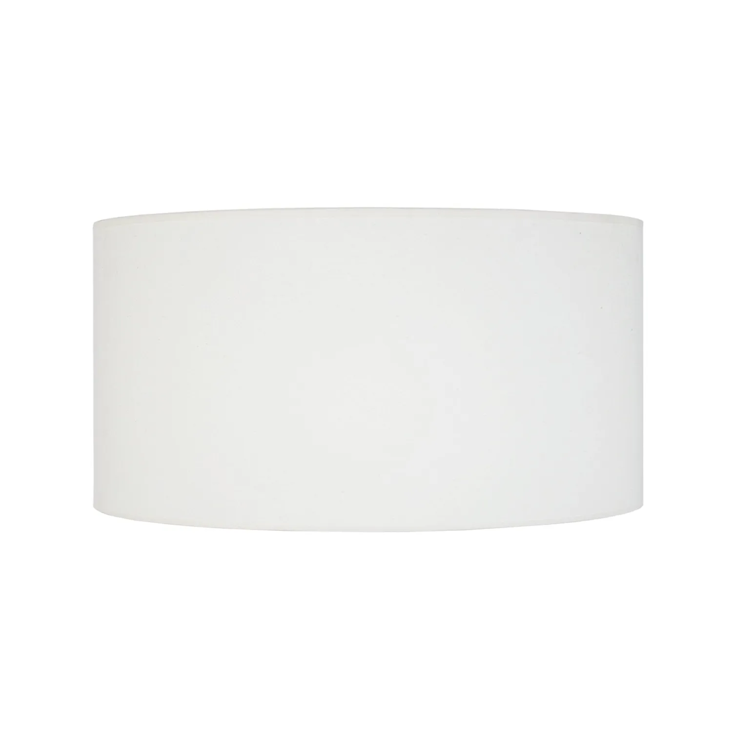 Tosel Cylindrique 40 Paralume Bianco 40x23 cm Tessuto
