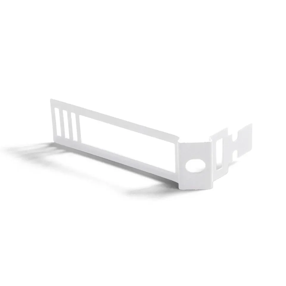 Creative Cables clip fermacavo metallo bianco cavo 24 mm