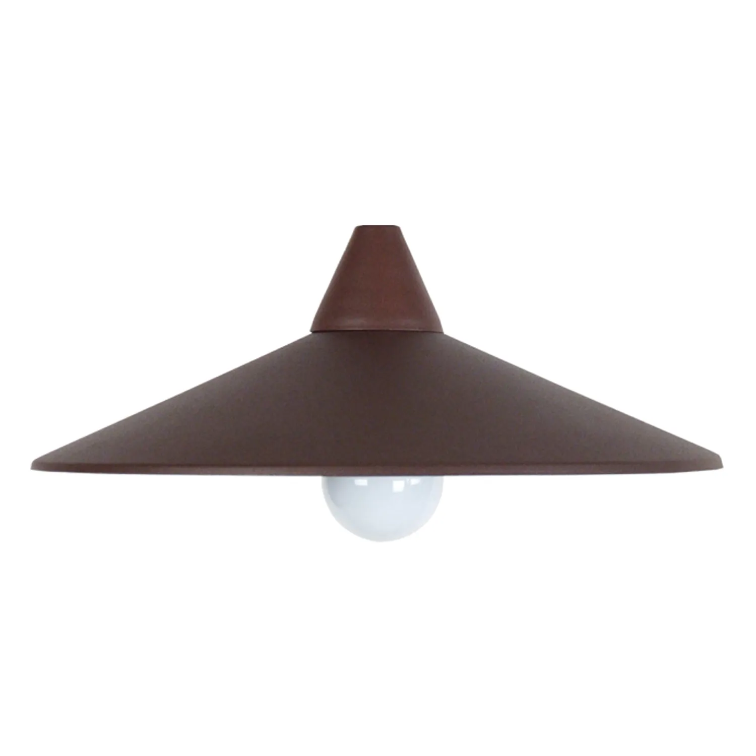 Tosel Tombante lampadario barra marrone 90x70 cm 2 luci