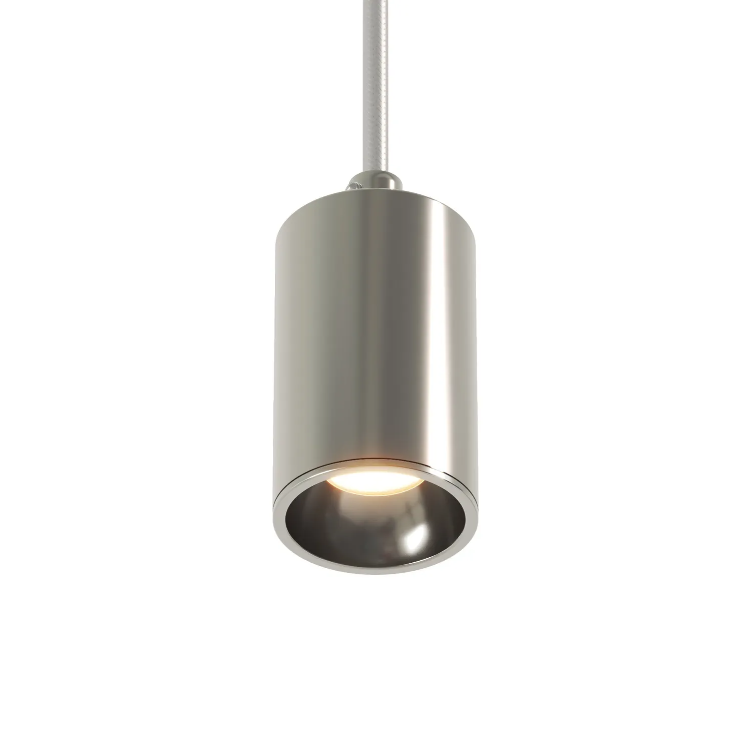 Creative Cables Bispot faretto GU10 cromo con lampadina LED