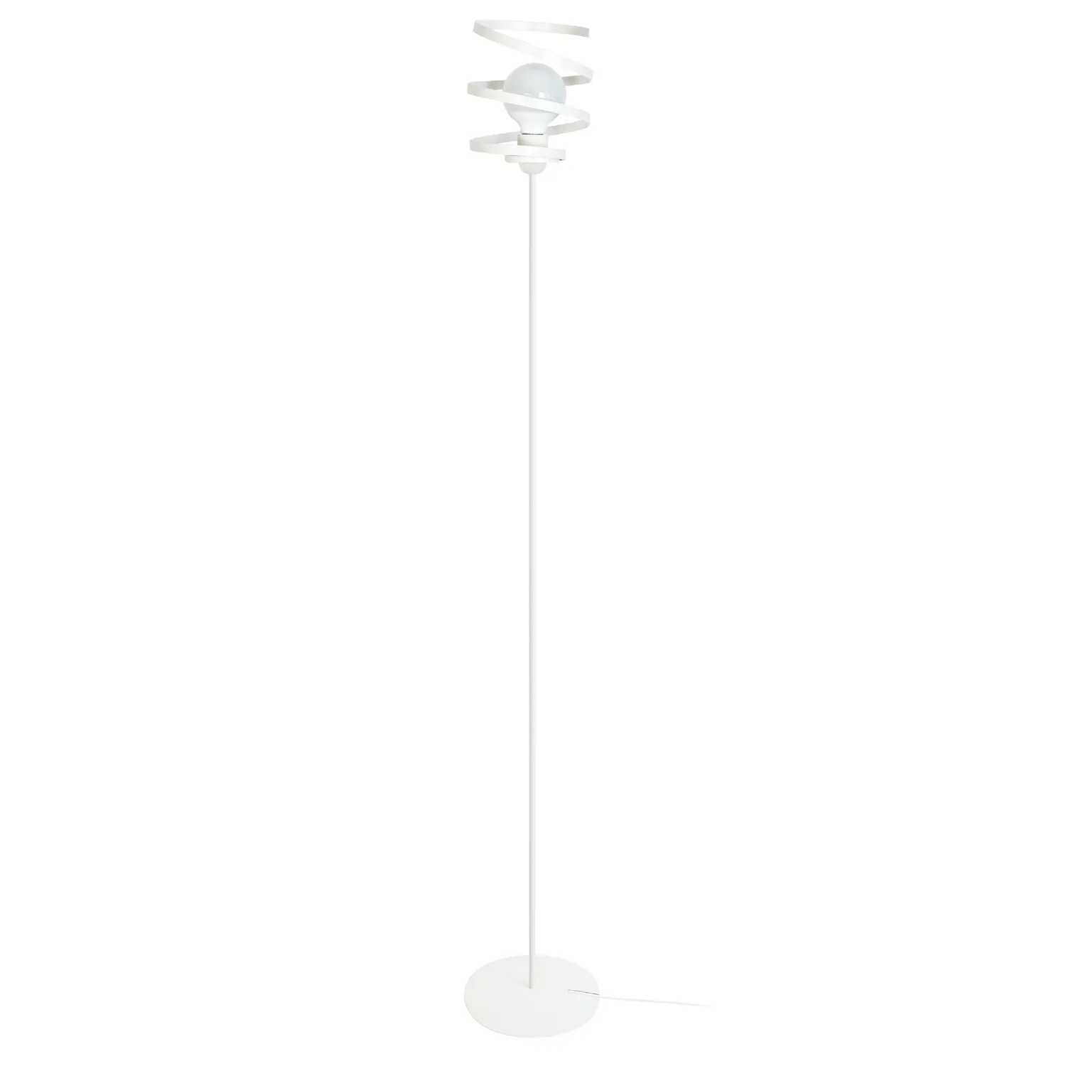 Tosel Karol piantana ellittica nera 160 cm