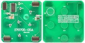 American DJ Focus Spot S70705-05A-001 scheda touch ricambio