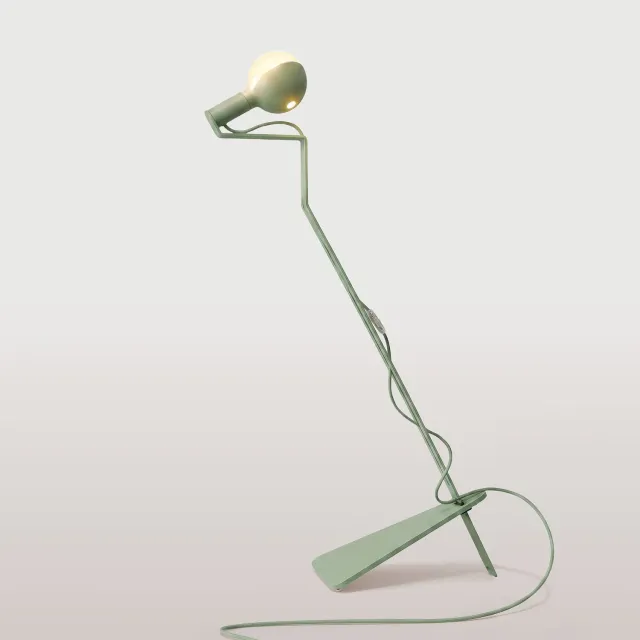 Creative Cables Mario Talia piantana verde E27 LED