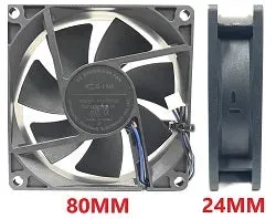 American DJ Focus Flex ventola DFH8025B 12V ricambio