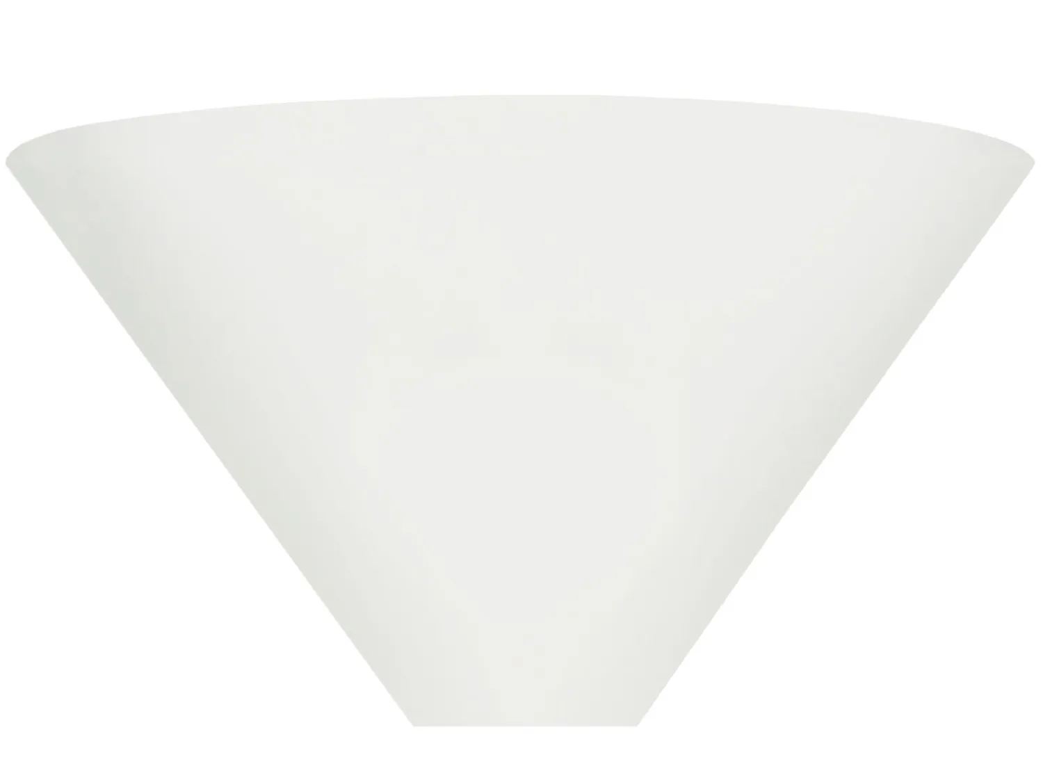 Tosel Karri paralume cono metallo nero D24 cm