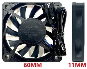 American DJ DFH6010B ventola raffreddamento 12V ricambio