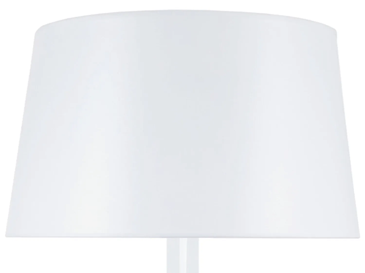 Tosel Treviso lampada da tavolo vetro bianco 66 cm