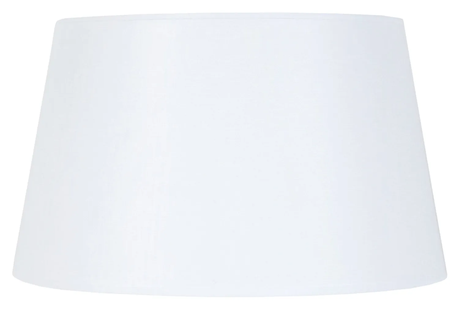 Tosel Tambour 50 paralume bianco tessuto 50x30cm