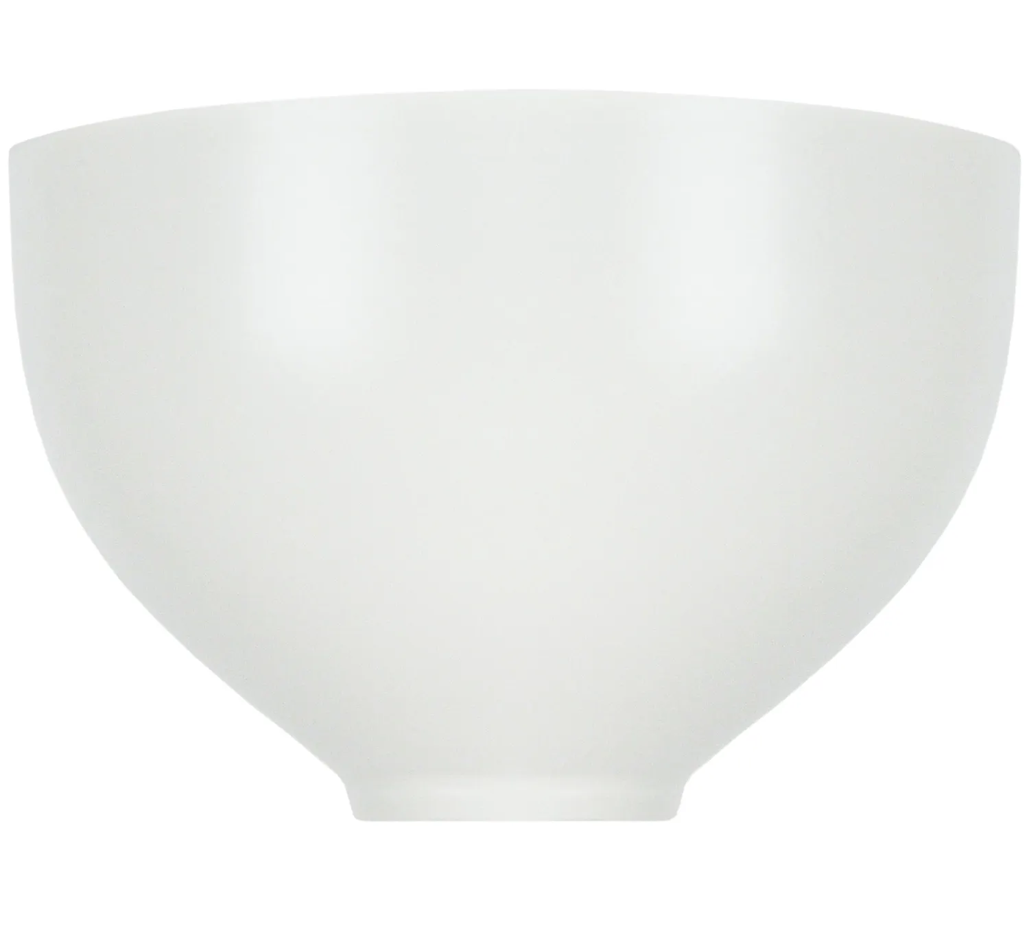 Tosel Diane paralume metallo campana bianco avorio 23 cm