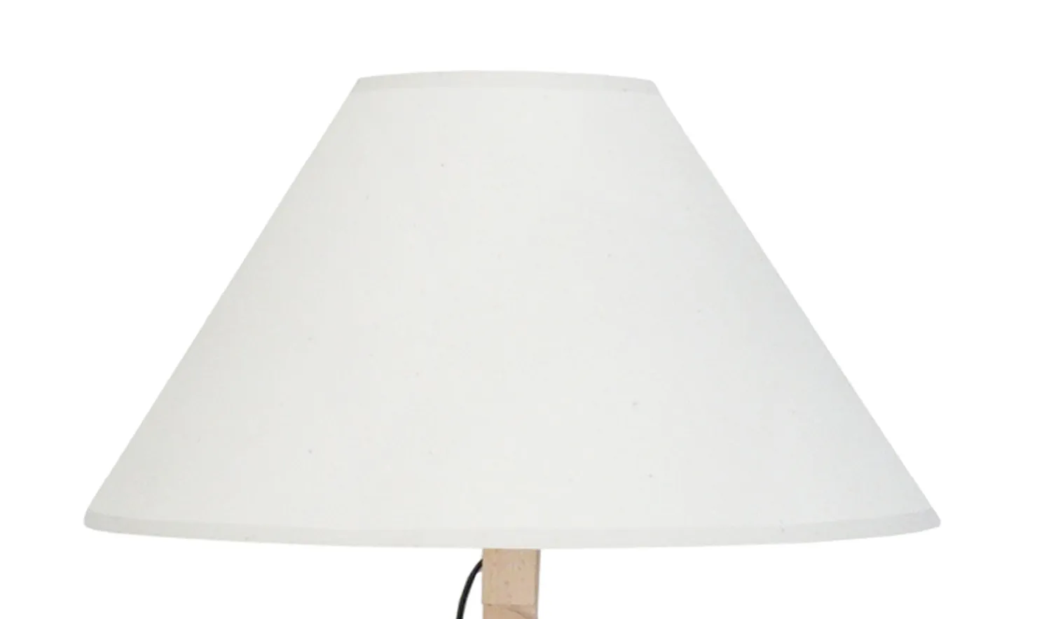 Tosel Geri piantana legno taupe e ecru H170 cm