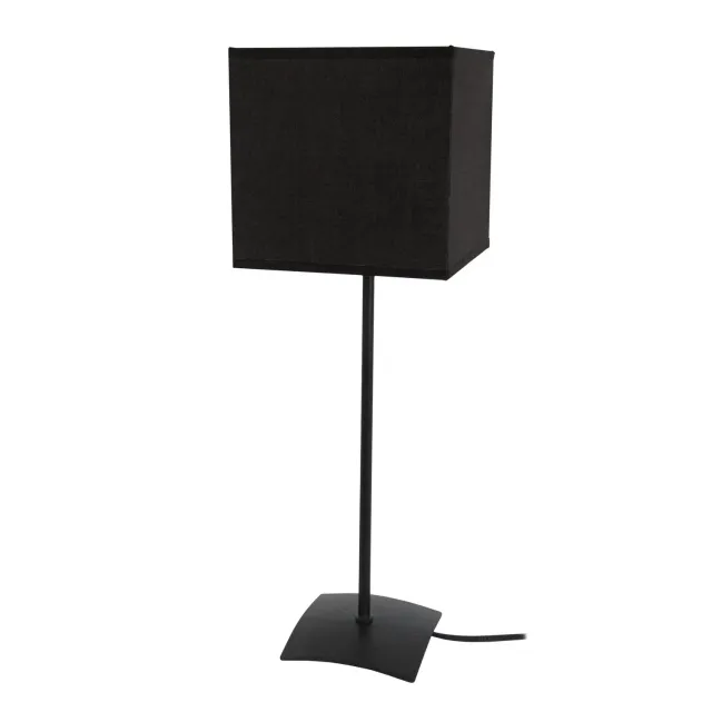 Tosel Alfena Carré lampada da tavolo avorio 15x46cm metallo
