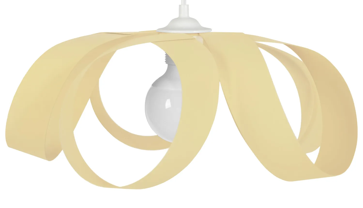 Tosel ERIKA sospensione metallo crema 30x100 cm