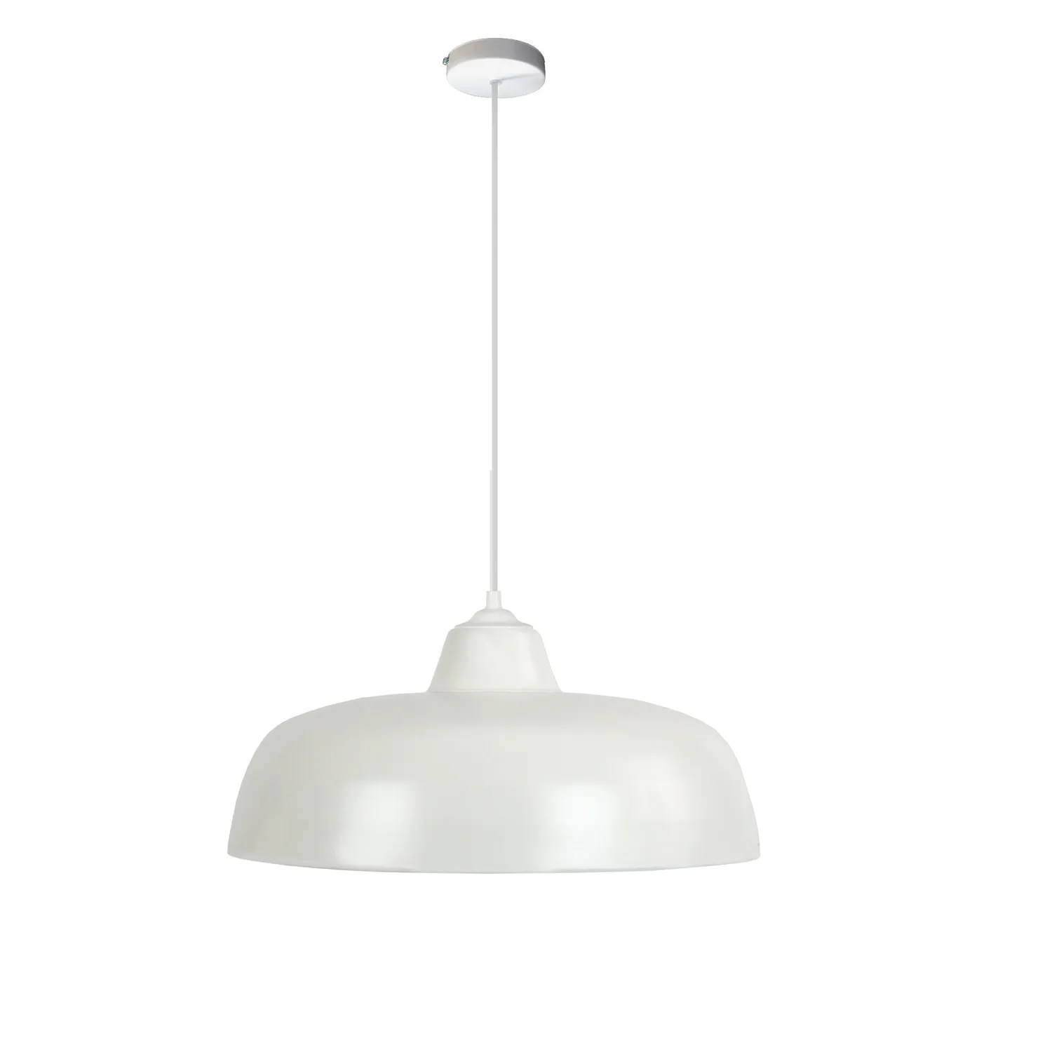 Tosel Trog sospensione metallo nero 32x100 cm E27