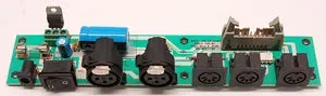 American DJ DM-16B Scheda Ricambio IN/OUT 27-001-0398
