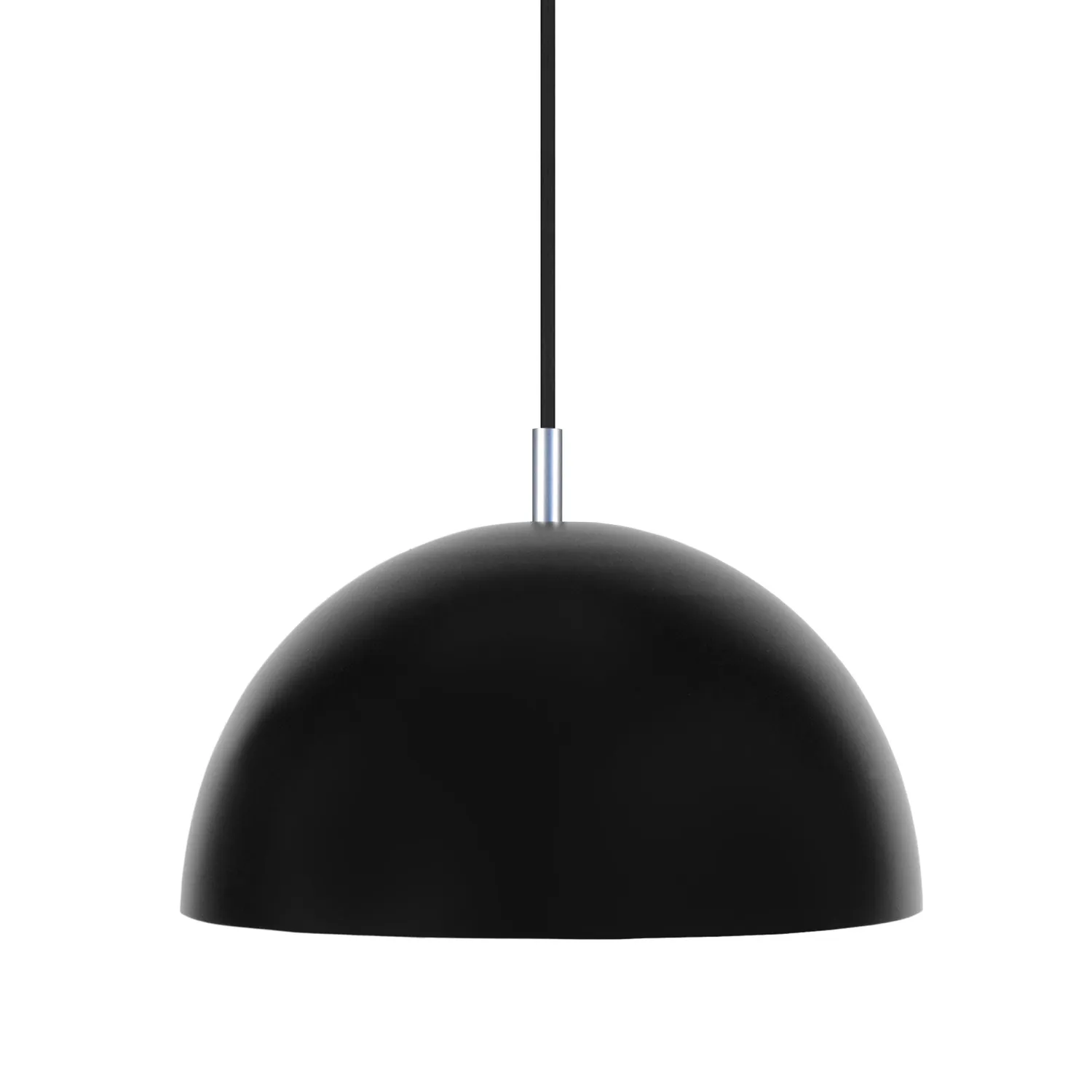 Tosel Floral sospensione metallo cupola bianca 30x100cm E27