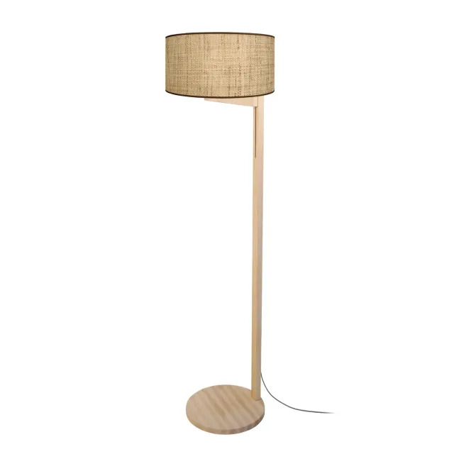 Tosel Cochin piantana legno naturale beige