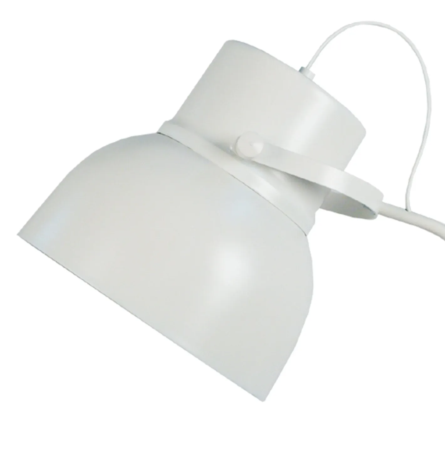 Tosel Cloche piantana lettura 150 cm nera E27