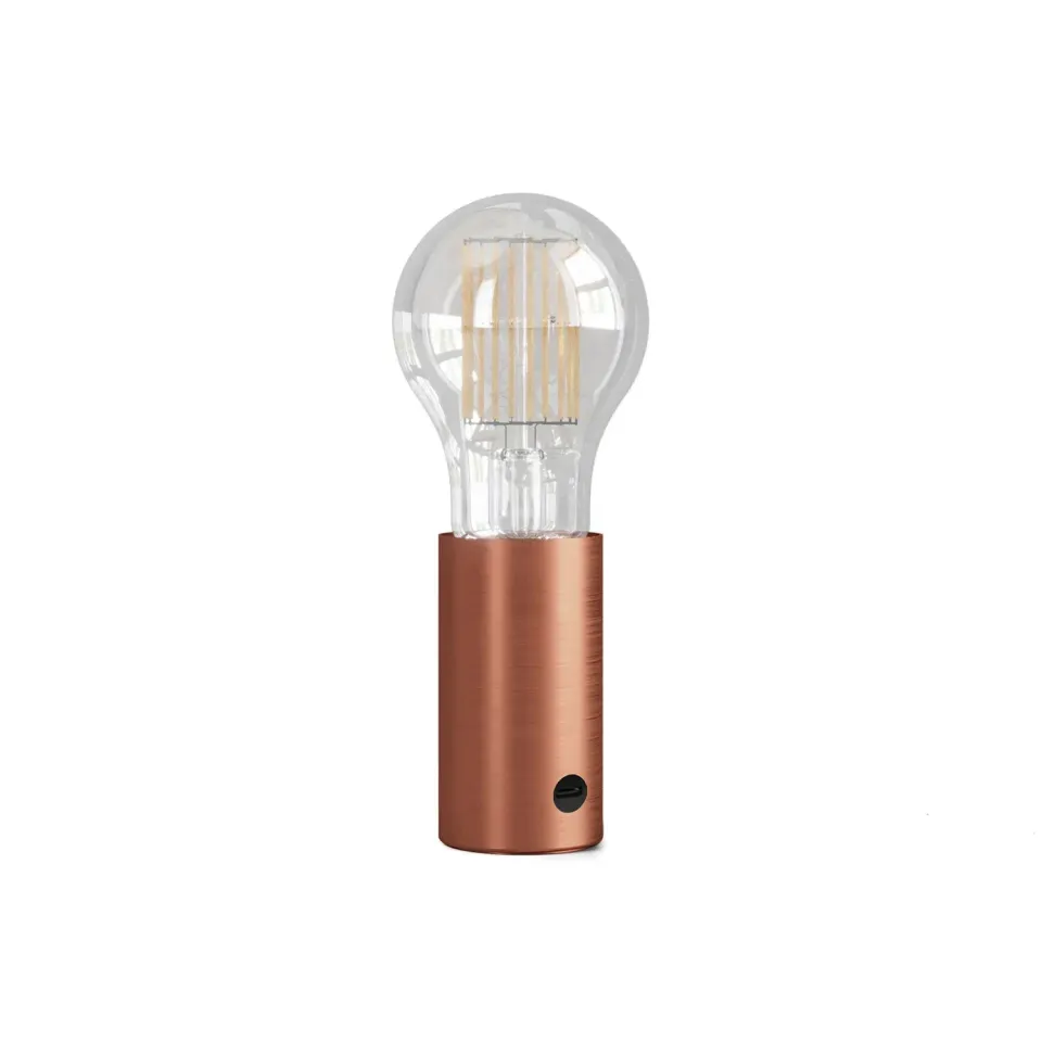 Creative Cables SI lampada portatile 5V USB-C rame satinato