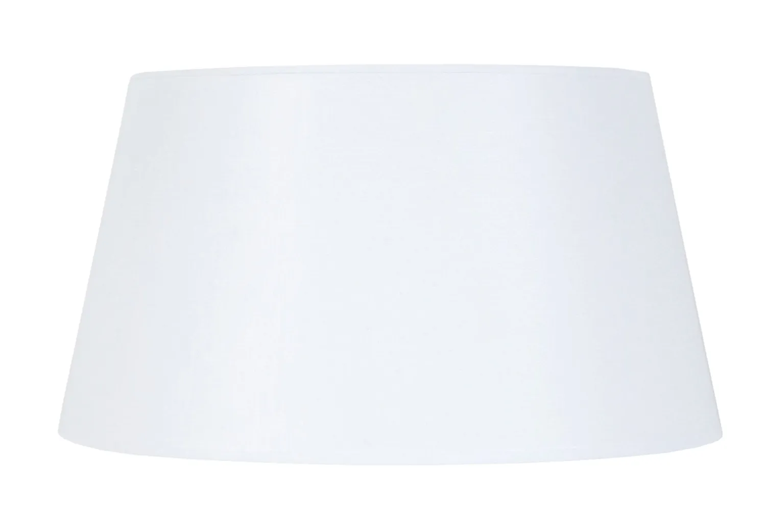 Tosel Tambour 30 paralume tessuto bianco 30x18 cm
