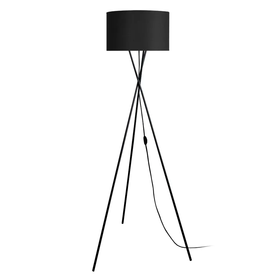 Tosel Midgard piantana treppiede 60x150cm bianco E27
