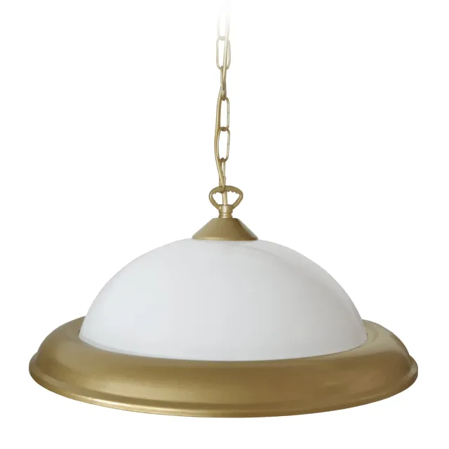 Tosel Billard sospensione oro verde D37,5cm